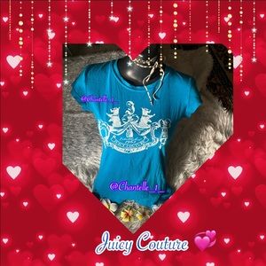 Juicy Couture designer shirt short sleeve ❣️